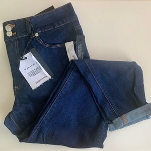 Tahari Sharon - Roll Cuff Skinny Jeans NWT